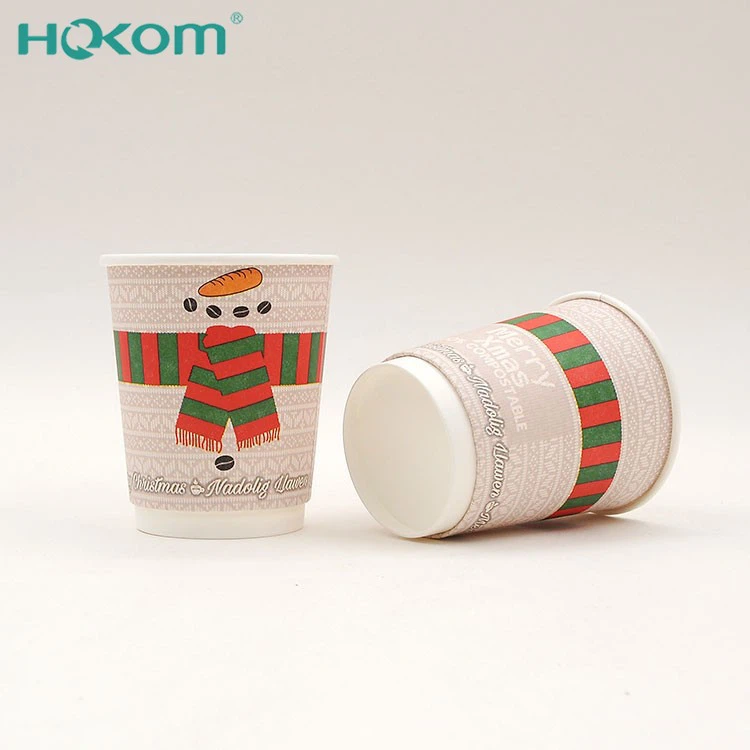 Coffee Cup Biodegradable New Design Hot Drink Double Wall Paper Cup 16 Oz suppliers